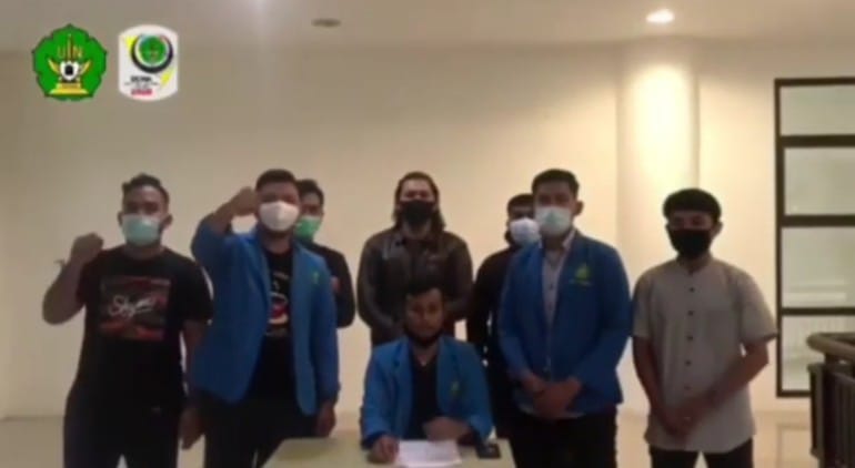 Buntut Unras Simpang Lima Banda Aceh, Dema UIN-Ar Raniry Desak Penyebar “Hoaks” Meminta Maaf