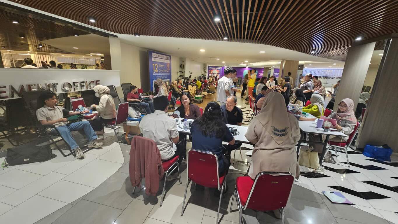 Suasana Donor Darah di L3M