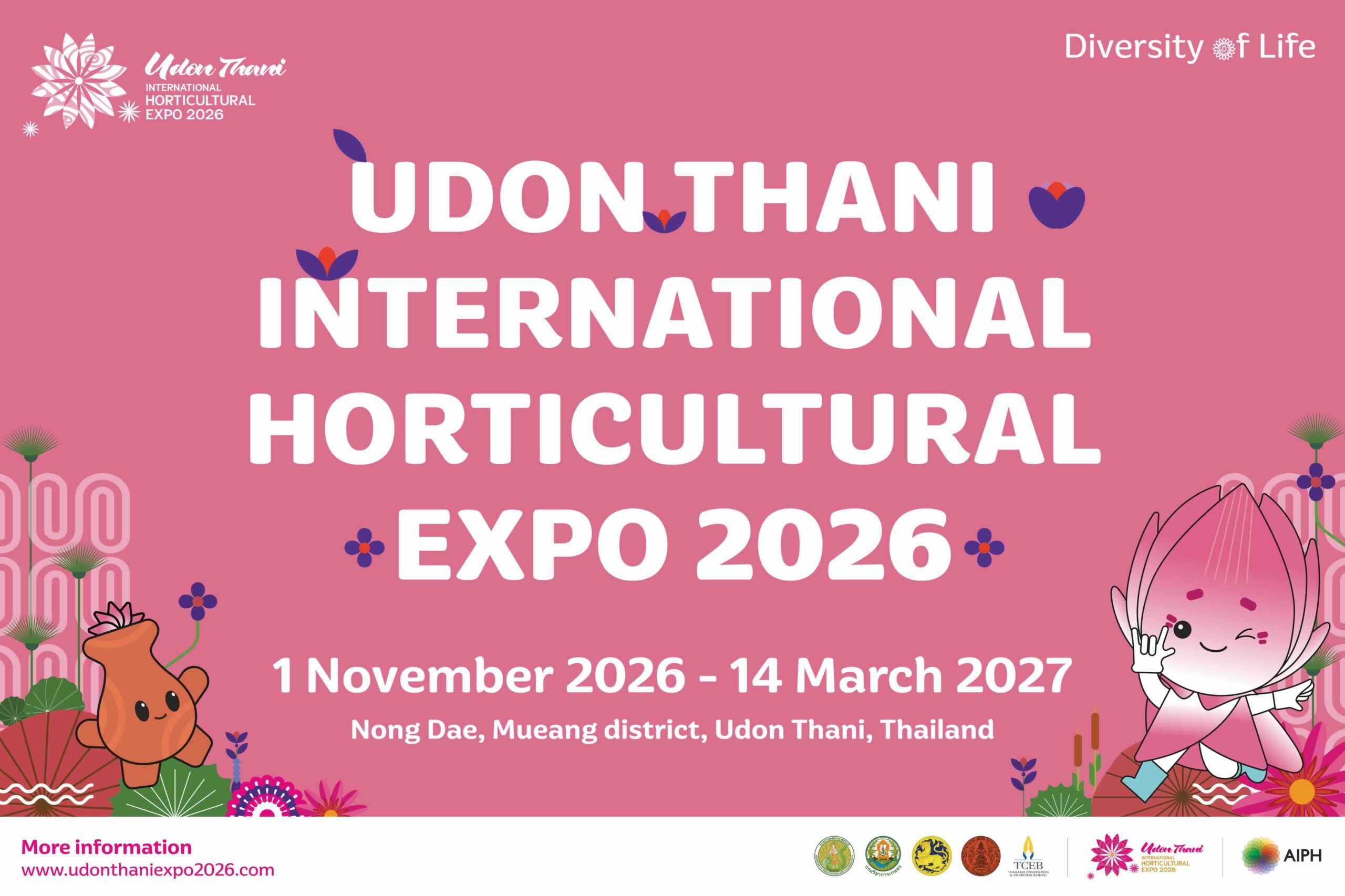Key Visua_Udon Thani International Horticultural Expo 2026